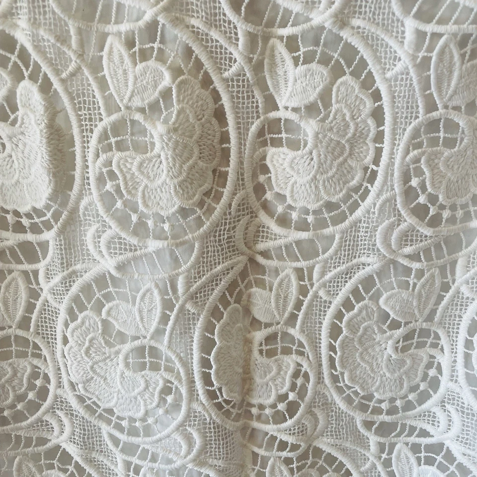 TED BAKER White Lace "Kitta" Short Sleeve Shirt Sz 2 (M) - Image 3 of 4