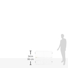 Carlson Pet Products Big Tuffy Expandable Gate with Pet Door