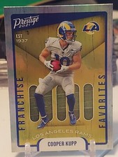 2021 Panini Prestige Football Cooper Kupp Franchise Favorites No. FF-10 WR Rams