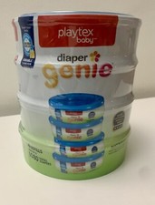 New Diaper Genie Refill 4 Pack Holds 270 each 1080 total Diapers Factory Sealed