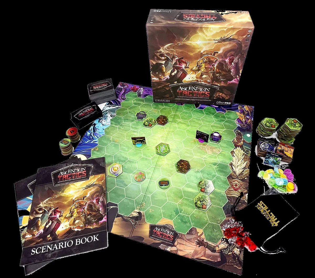 Ascension Tactics what a great deck builder with a light twist : r/soloboardgaming
