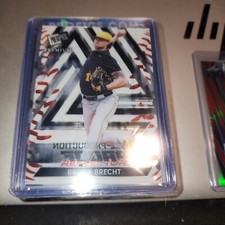 2024 LEAF PRESS PASS PREMIUM BASEBALL REFLECTOR PROOF BRODY BRECHT RC - ROCKIES