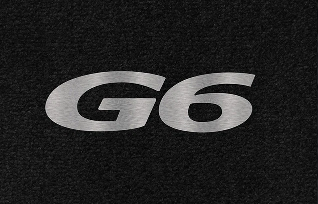 ¡NUEVO! Alfombrillas negras Pontiac G6 2005-2008 4 puertas con logotipo bordado plateado Foto 3 de 4