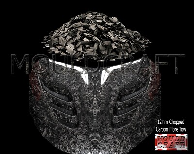 MOULDCRAFT 1kg Echt Kohlefaser 12mm Hackschlepper für geschmiedete Carbonteile