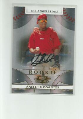 2008 DONRUSS THREADS#124 ANEL DE LOS SANTOS  AUTO  807/999   B32B