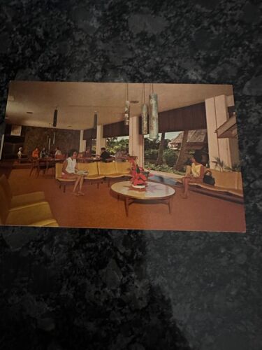 3 MCM postcards MidCentury-1970s Aloha Motor Lodge AR Poipu Hotel HI Kauai Surf - Picture 2 of 9