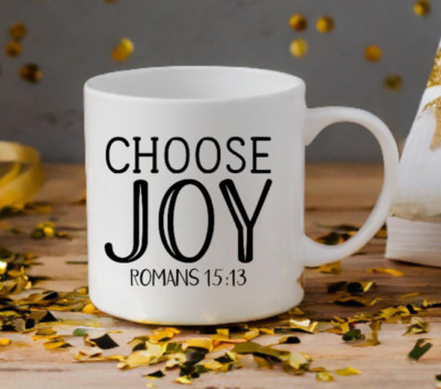Chose Joy Becher Tasse mikrowellengeeignet MADE TO ORDER