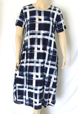 Jostar, Travel Knit Dress, long A-Line, S/S, Stretchy NO-IRON poly/span. 069