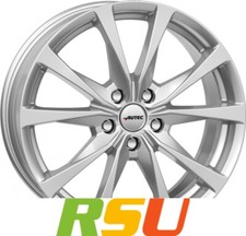 Autec Typ BX - Brixen brillantsilber 8x19" ET45 LK5 108 ML 63.3 Alufelgen 19 ...