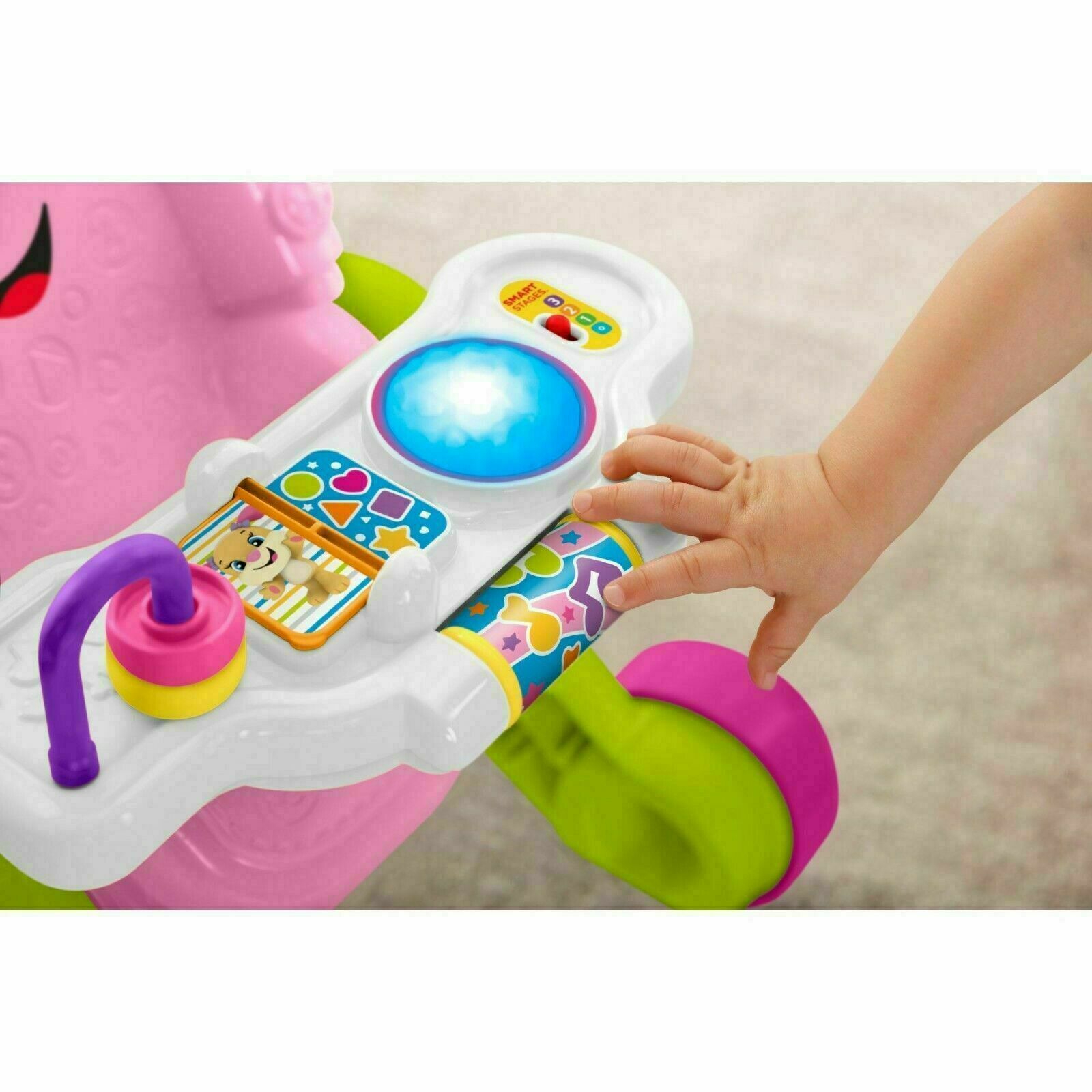 fisher price stroll and learn walker gift set