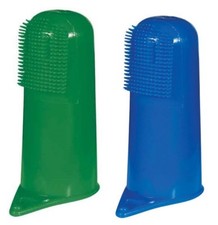 50 Pack Finger Pet Toothbrushes Bulk Value Vet Dog Rescue Shelter Choose Color