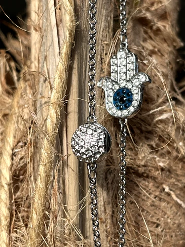 Swarowski Armband Remix Collection Hamsa Hand Bracelette 