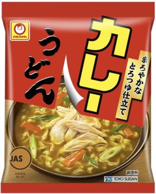 Maruchan Noodles UDON Curry Spicy Soy Sauce Instant Soup Pork Food Japanese 101g