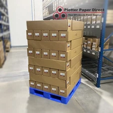 PlotterPaperDirect Paper Rolls, 36'' x 500' (QTY 42), 20 lb Uncoated on 3'' Core