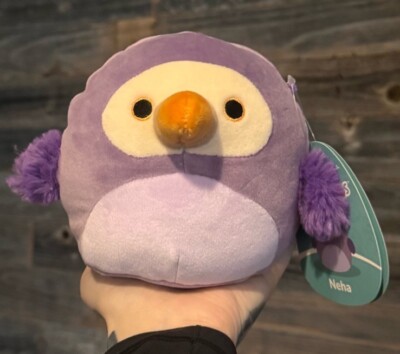 Squishmallow 5  Neha Purple Dodo Bird Plush Toy NWT
