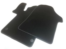 NEU Fußmatten für Mercedes V-Klasse W447 Velours (Ziernaht Silber) Matte Teppich