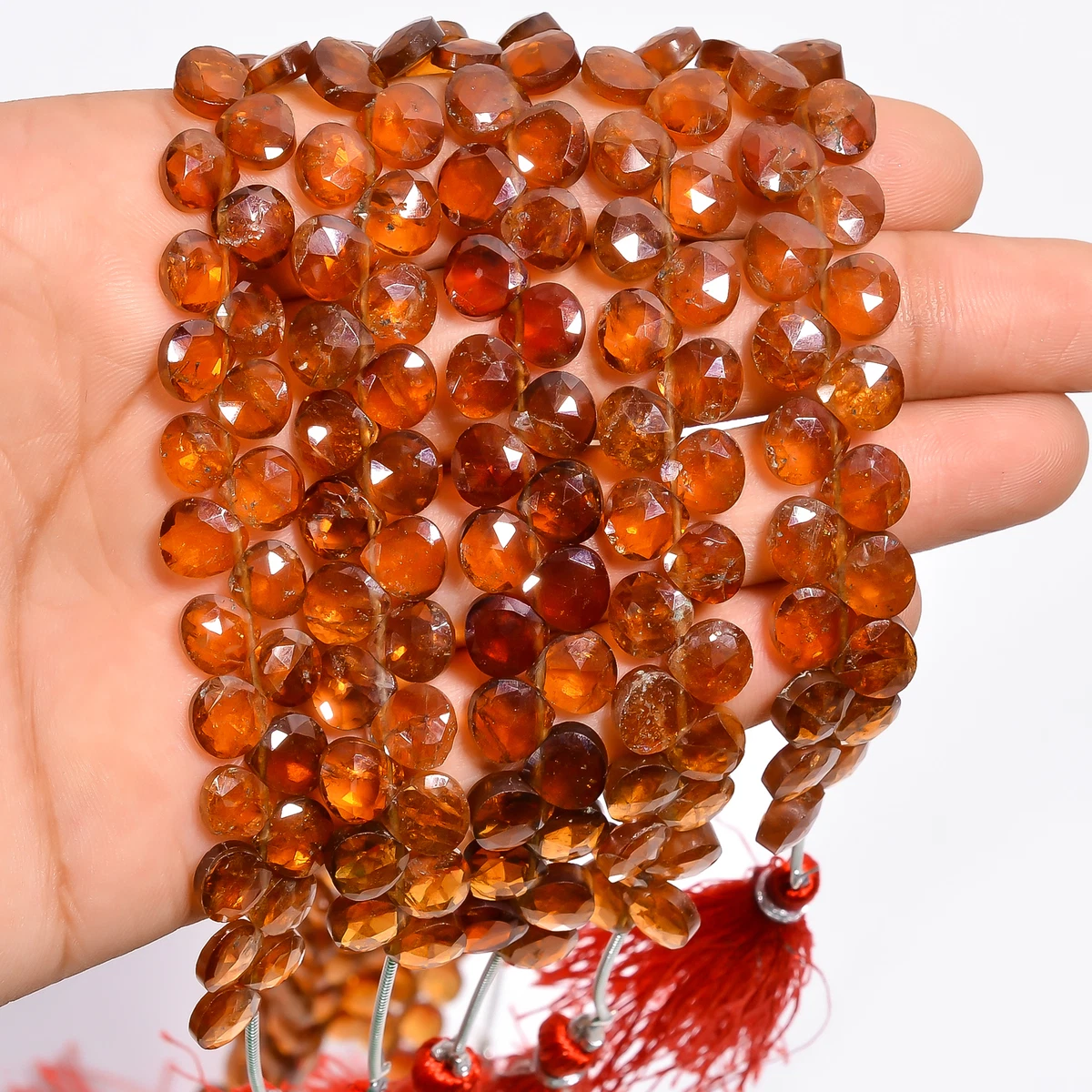 Hessonite beads sale