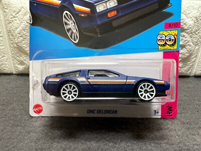 Hot Wheels HW: The '80s 8/10 DMC DeLorean 101/250 Dark Blue | eBay