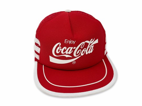 Vintage Coca Cola Hat Snapback Cap 80s 
