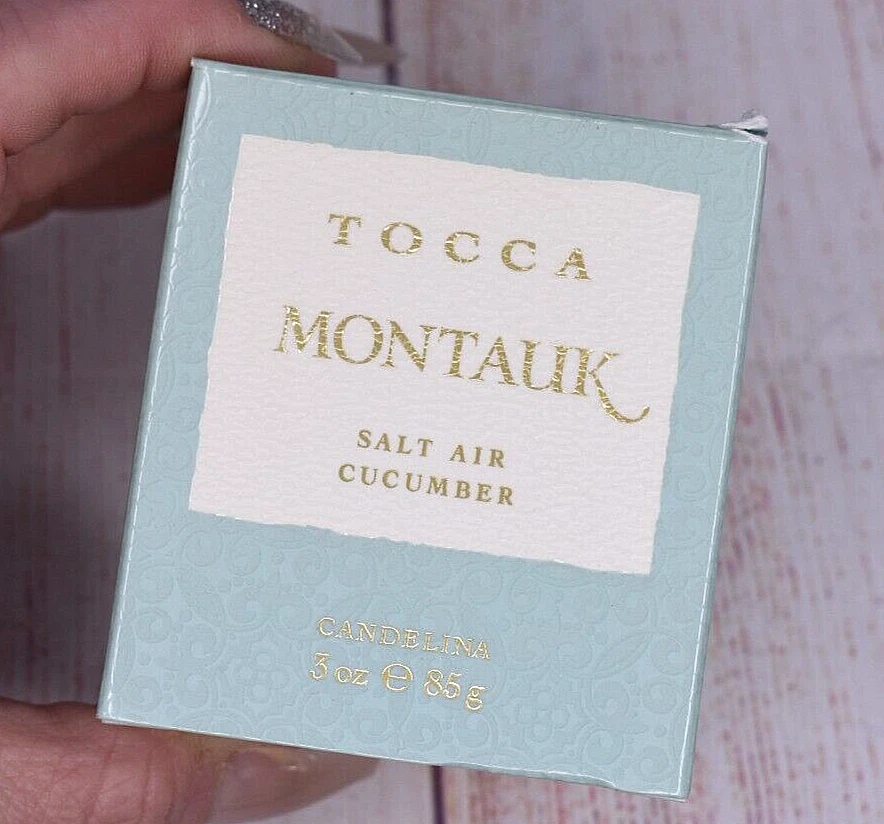 Vela Tocca Montauk Salt Air Pepino 3oz NUEVA EN CAJA (desgaste en caja) Foto 4 de 4