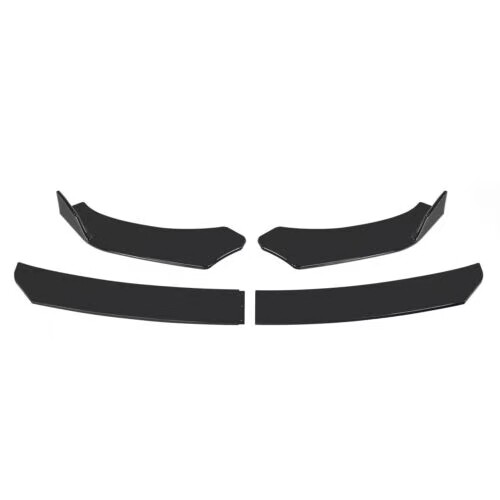 For Maserati Levante 17-22 Front Bumper Lip Spoiler Splitter+86.6"Side Skirt