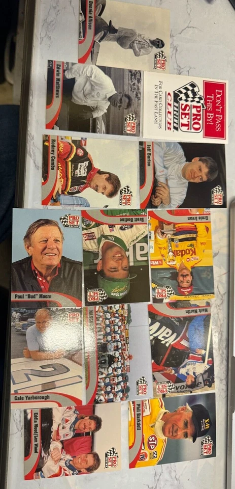 34 tarjetas de carreras Pro Set Racing 1992 Winston Cup nuevas Foto 4 de 4