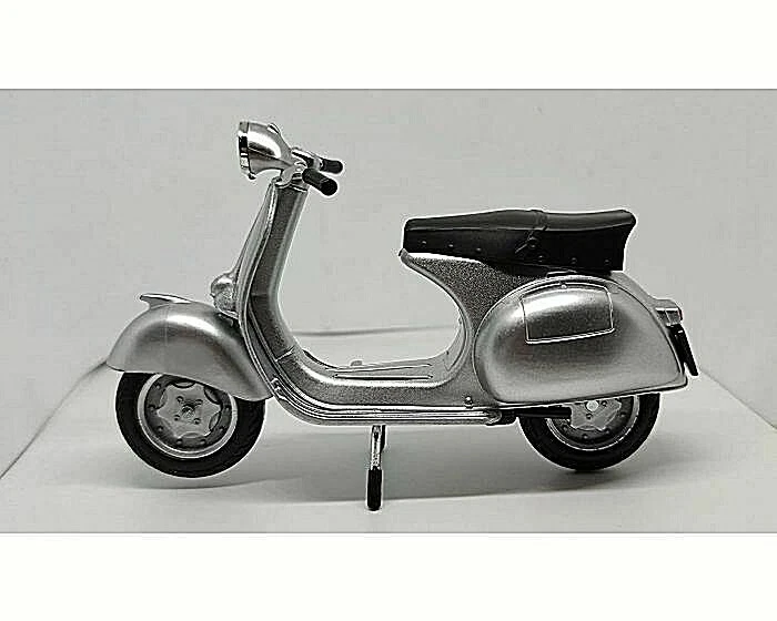 z Vespa 50 Special 57863 New Ray Grey Grigia 1:12 Modellino Vintage Die Cast app - Immagine 4 di 4