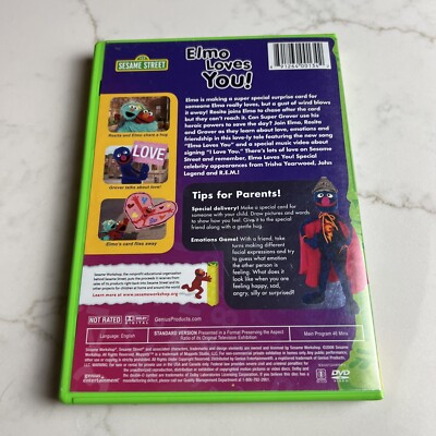 Elmo Loves You (DVD, 2008) 891264001342| eBay