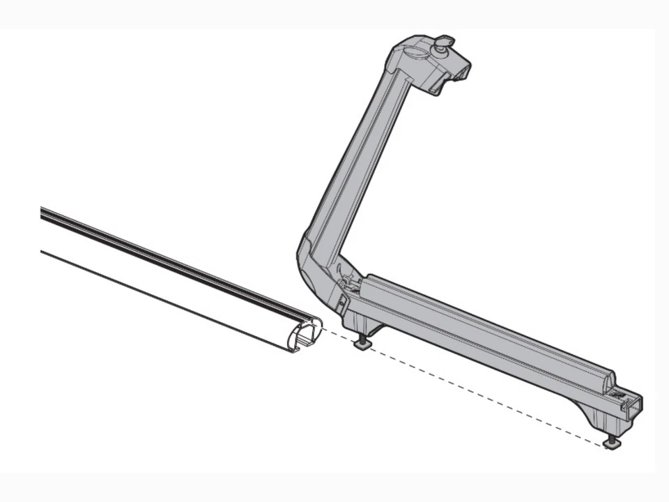PORTASCI AUTO PER BARRE DA TETTO 4 PAIA DI SCI O 2 SNOWBOARD MENABO ICEBERG - Immagine 4 di 4