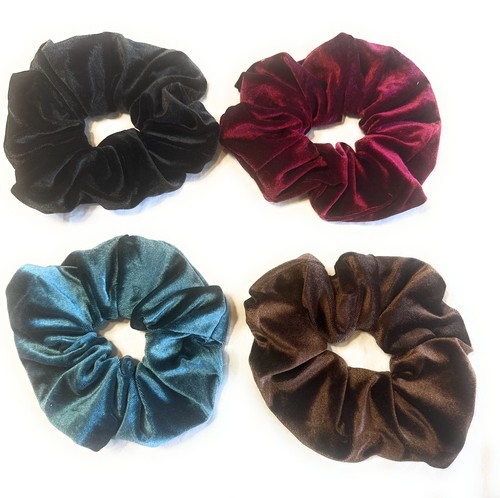 4er Pack extra große Scrunchies für Damen dickes Haar, Premium samtweicher Jumbo - Bild 3 von 8