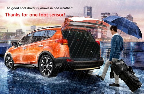 Bagagliaio Kick Foot Sensore Scatto Vivaglio Aperto per Nissan - Foto 6 di 7