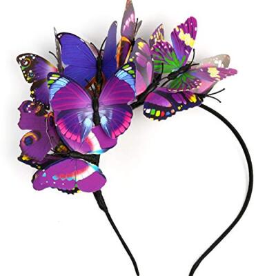 Butterfly Fascinator Hat Monarch Butterfly Headband Crown  display picture 1