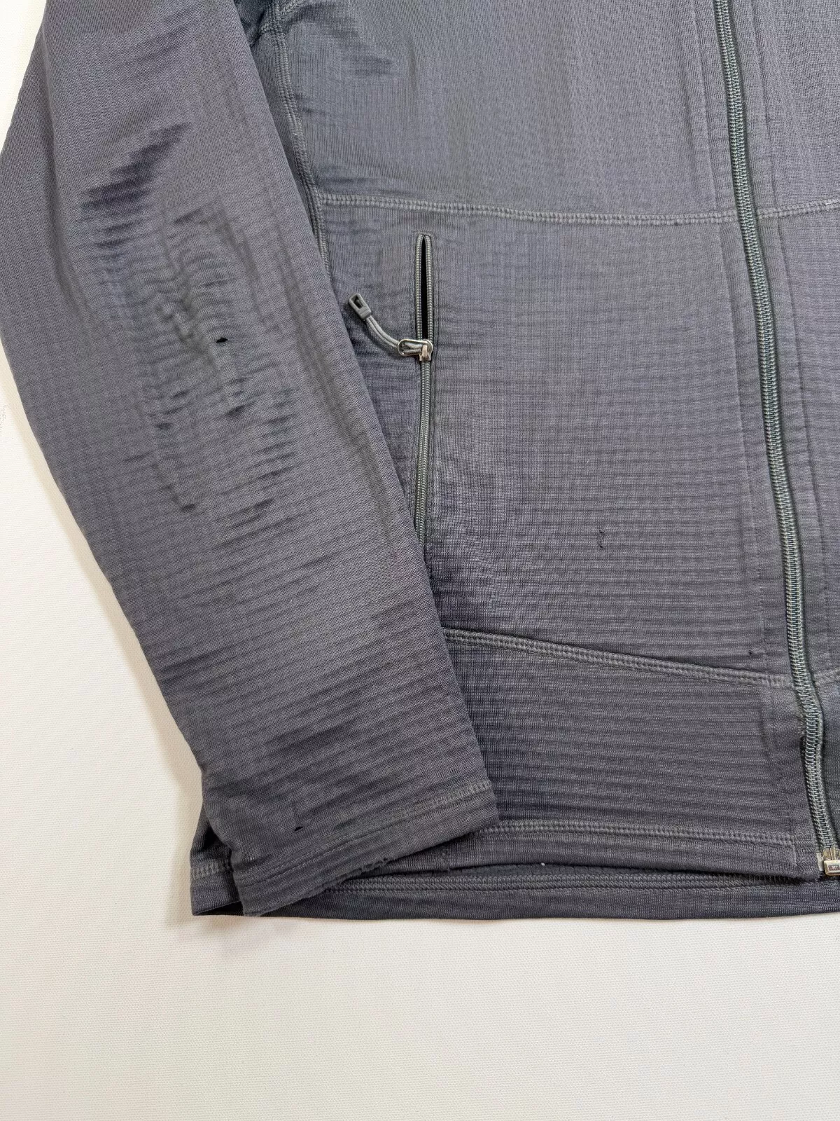 patagonia full zip r1 regulator waffle fleece polartec read sweater