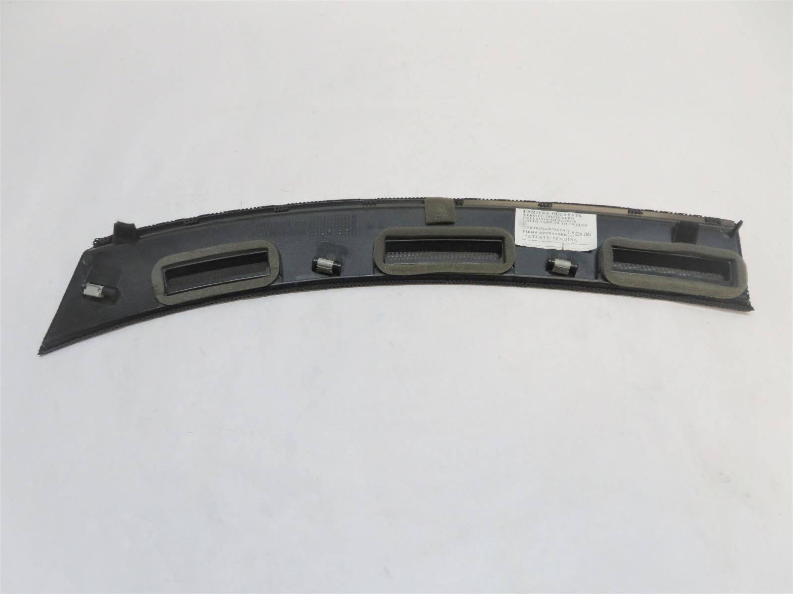 2010 FERRARI CALIFORNIA RIGHT DASH DEFROSTER GRILLE PANEL OEM P/N 069751900
