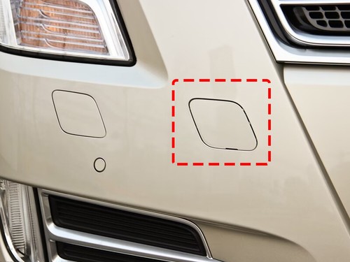 Cubierta de tapa de ojo de gancho de remolque para remolque de parachoques delantero para Cadillac XTS 2013-2017 - Imagen 4 de 6