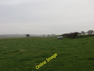 Foto 6x4 Gras in der Nähe von Dykehead Shawtonhill gut durchlässigter Boden mit Blick auf c2014