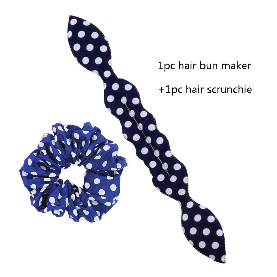 Moño Mágico Hair Bun Maker Conejo Oreja French Twist Herramienta de Peinado Formador de Cabello Foto 3 de 3