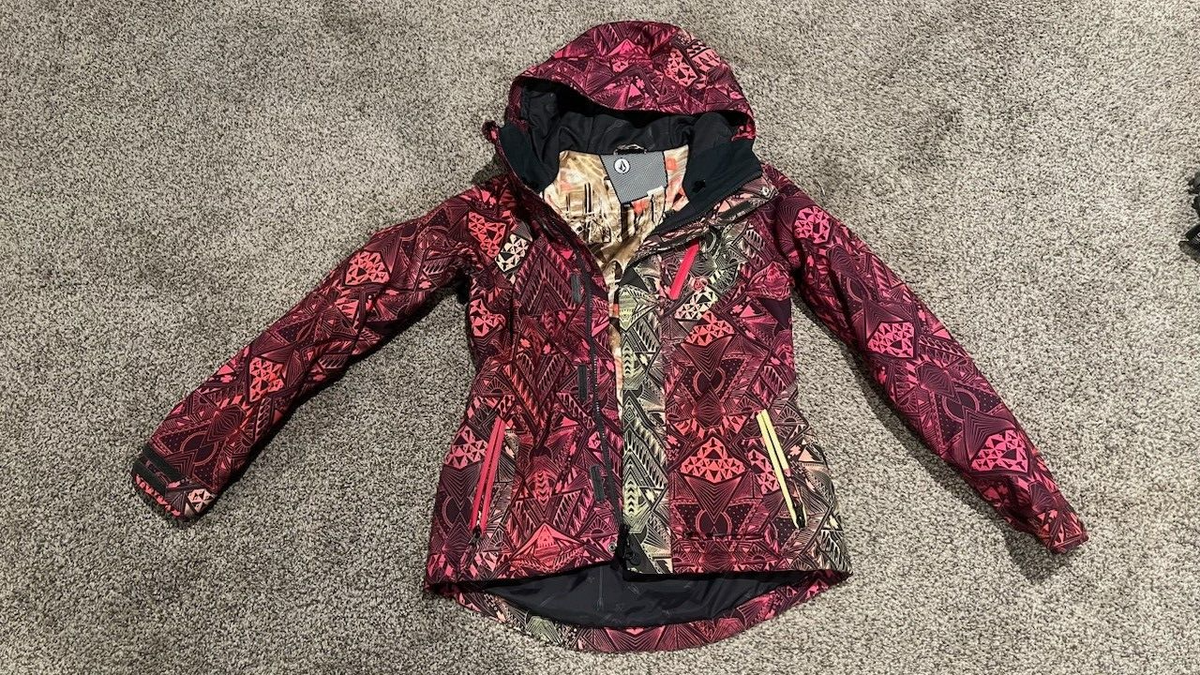 Volcom Women's Size XS Snowboard Let it Storm Coat Jacket Full Zip