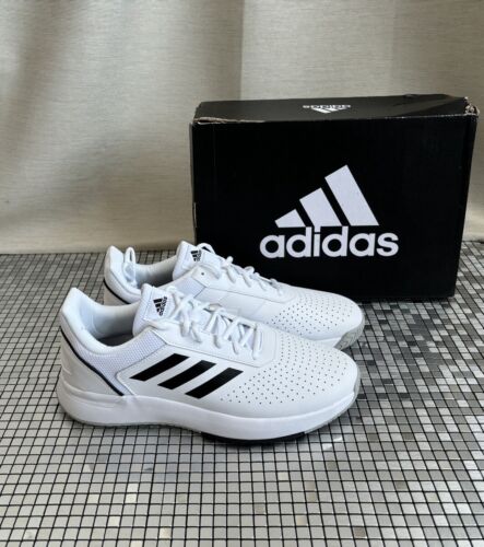 Adidas Courtsmash Men Trainers Size UK 10 EUR 44.2/3 - Picture 1 of 7