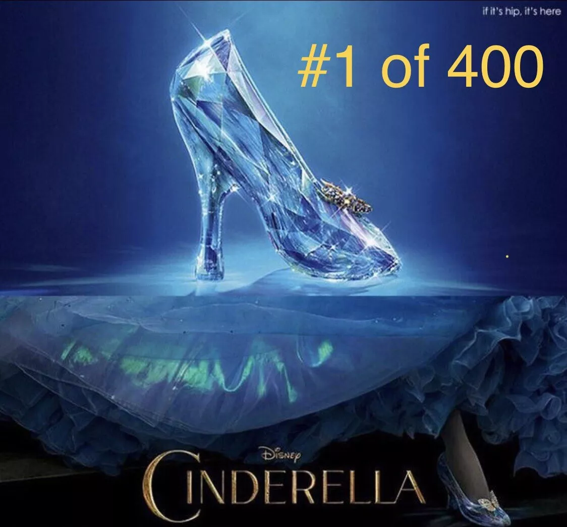 original cinderella glass slipper