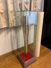 Tokyo 2020 Olympic Torch with Uniform Rare item / No acrylic case / From Japan