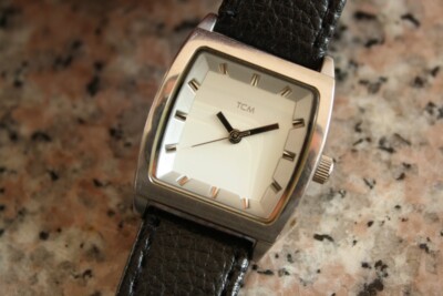 TCM Ladies watch-All Stainless Steel