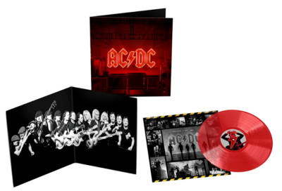 AC/DC - PWR UP / POWER UP - LIMITED RED VINYL LP IN GATEFOLD SLEEVE