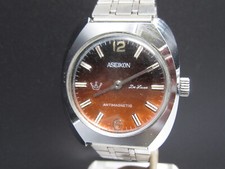 N812⭐⭐ Vintage " ASEIKON de Luxe "  Handaufzug Armbanduhr HAU ⭐⭐