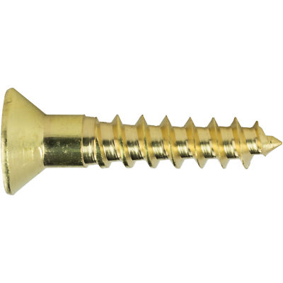 4 x 5/8 Solid Brass Flat Head Philips Wood Screw (1/2 to 1-1/2 in Listing), 100 Pack (#4 x 5/8 4 x 5/8 Solid Brass Flat Head Philips Wood Screw (1/2 to 1-1/2 in Listing), 100 Pack (#4 x 5/8