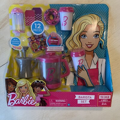 Barbie Barista Set Sealed You Can Be 2017 Rare eBay