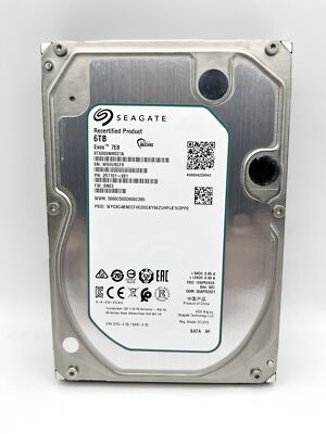 内蔵型ハードディスクドライブ SEAGATE EXOS HDD 6TB ST6000NM021A Seagate Exos 7E8 6TB 3.5 256M Enterprise SATA Hard
