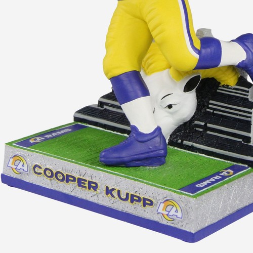 COOPER KUPP LOS ANGELES RAMS GAMEBREAKER BOBBLEHEAD FOCO BRAND NEW ORIG BOX - Picture 4 of 6