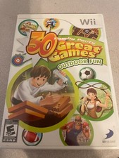 Nintendo Wii Family Party 30 Great Games Outdoor Fun game ( free ship to Cdn )
