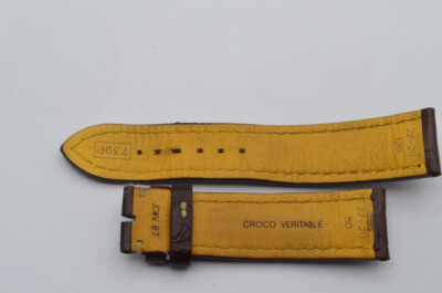 Breitling Leather Bracelet 22mm for Buckle 20mm 22-20 Brown 739P 3
